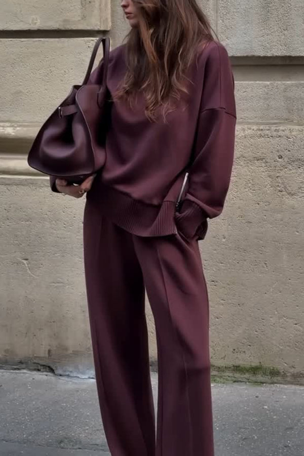Guilia | Bequemes Strick-Ensemble mit zeitlosem Design