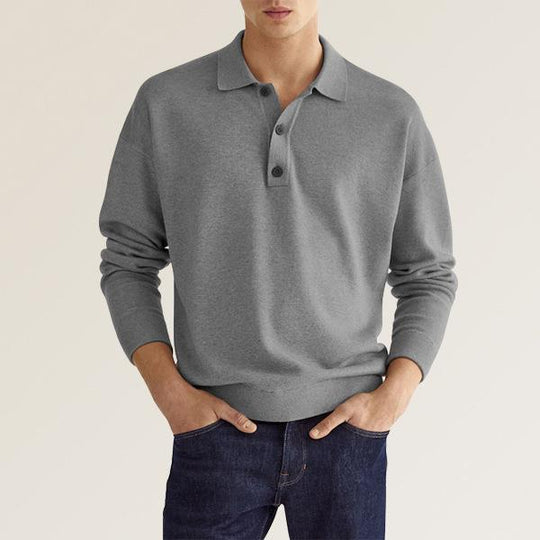 Romain | Elegantes Polo mit langen Ärmeln