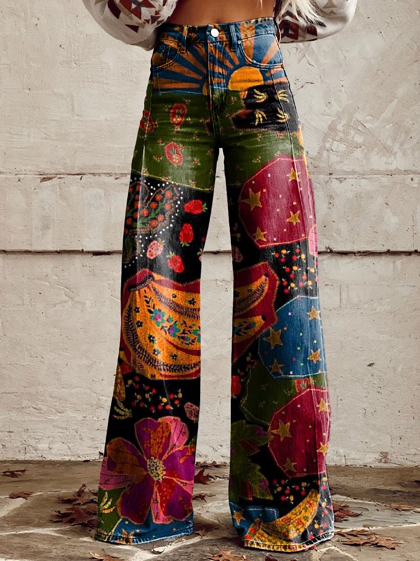 Corinne | Vintage Boho-Hose