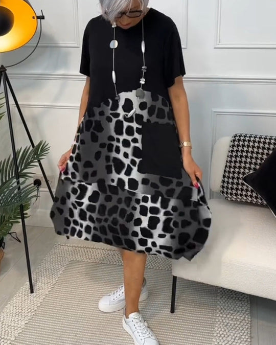 Lina | Luftiges Sommerkleid mit klassischem Rundhals
