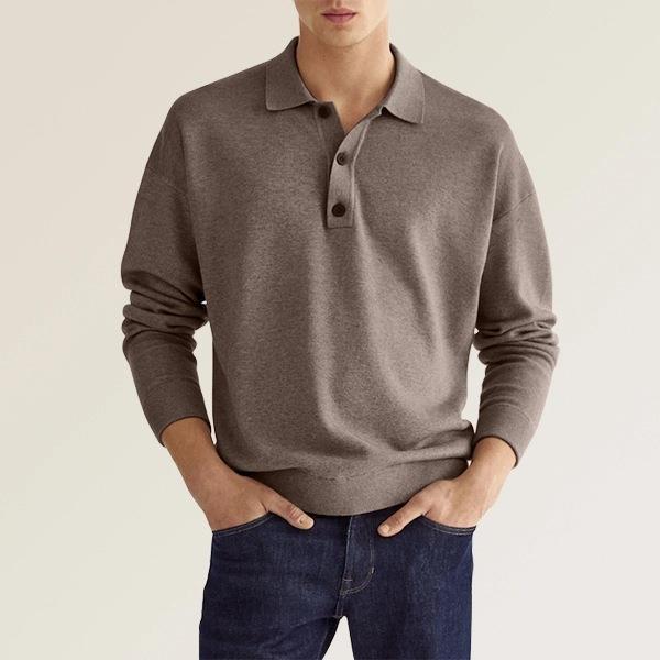 Romain | Elegantes Polo mit langen Ärmeln