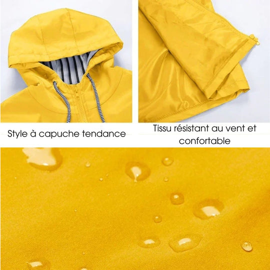 Amalia | Leichte, wind- und wasserabweisende Übergangsjacke