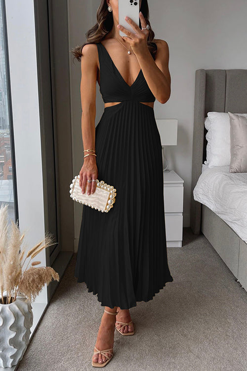 Denise | Luftiges Maxikleid mit fließender Silhouette