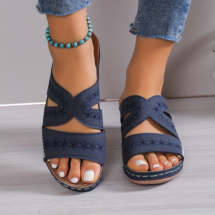 Waltraud | Bequeme Sommersandalen mit ergonomischer Passform