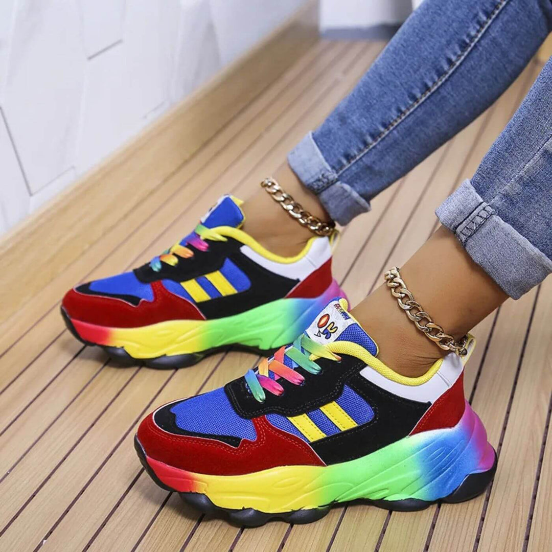 Aurora | Bunte orthopädische Sneakers für Komfort und Stil