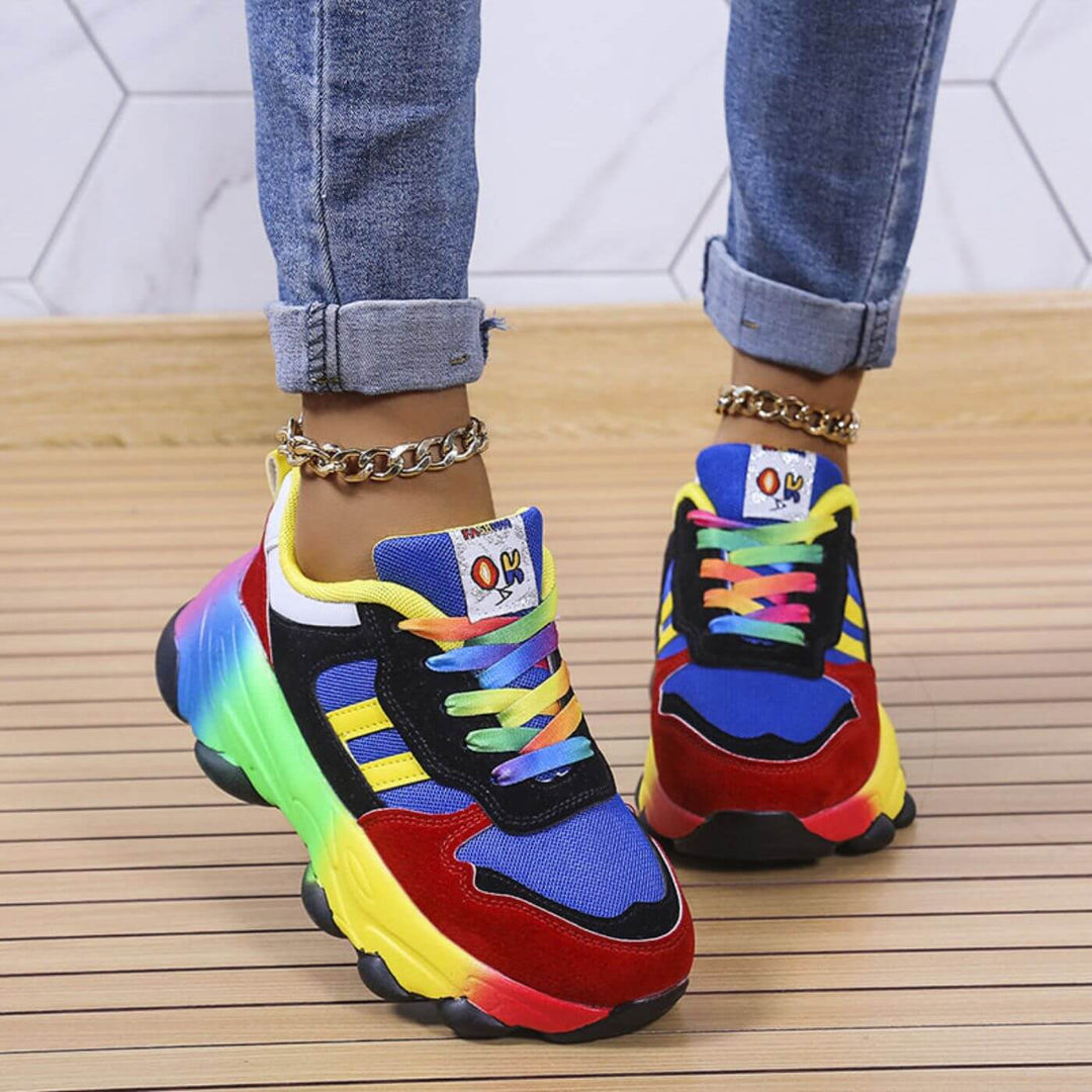 Aurora | Bunte orthopädische Sneakers für Komfort und Stil