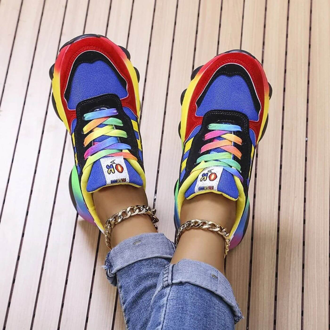Aurora | Bunte orthopädische Sneakers für Komfort und Stil