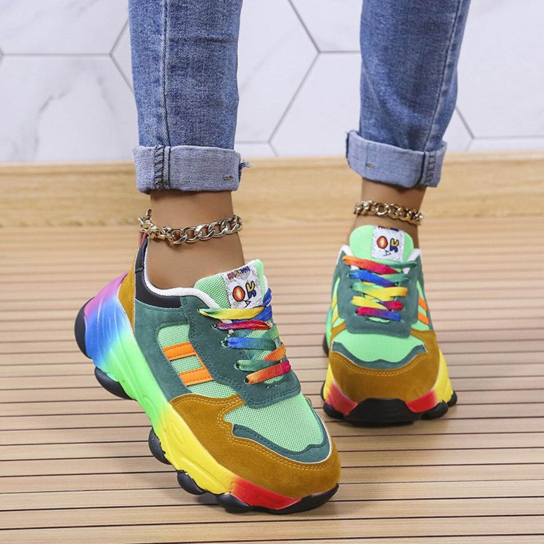 Aurora | Bunte orthopädische Sneakers für Komfort und Stil