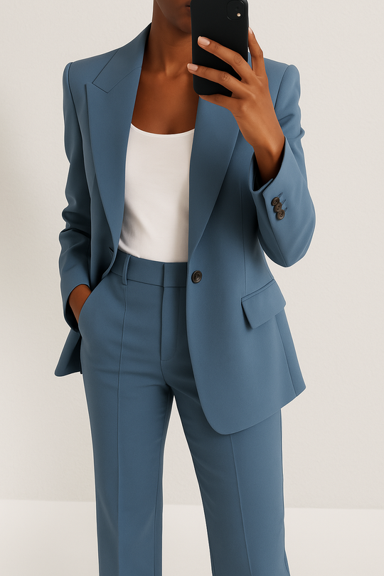 Elfriede | Zeitloses Blazer-Set für stilvolle Auftritte