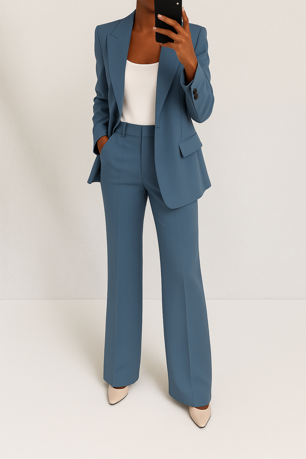 Elfriede | Zeitloses Blazer-Set für stilvolle Auftritte