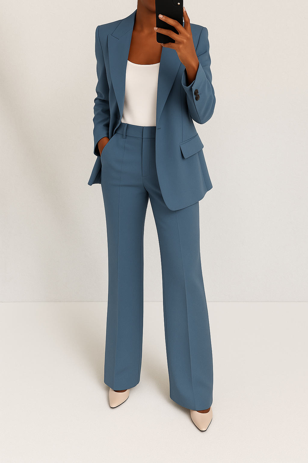 Elfriede | Zeitloses Blazer-Set für stilvolle Auftritte