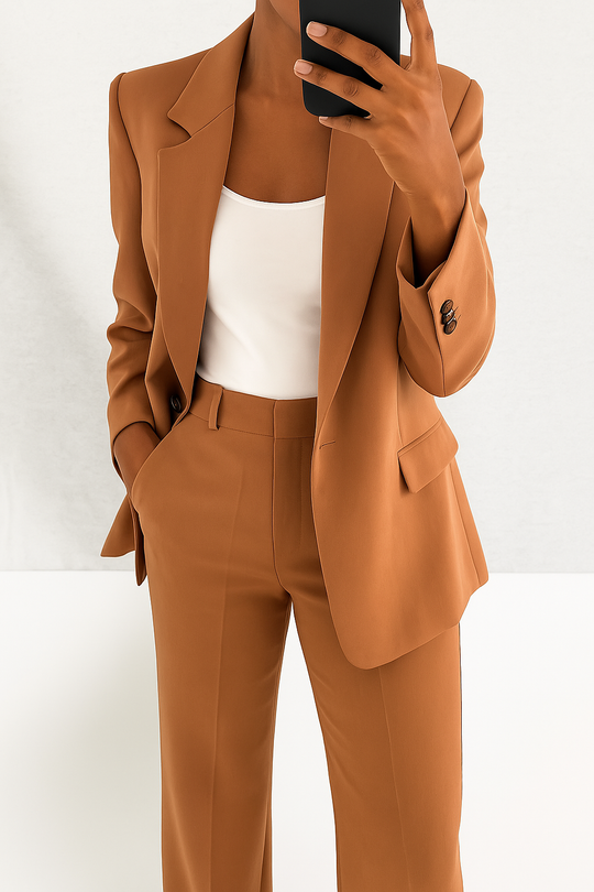 Elfriede | Zeitloses Blazer-Set für stilvolle Auftritte