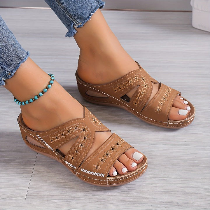 Waltraud | Bequeme Sommersandalen mit ergonomischer Passform
