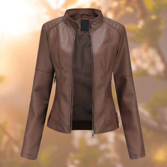 Giulia | Stilvolle Lederjacke für Damen
