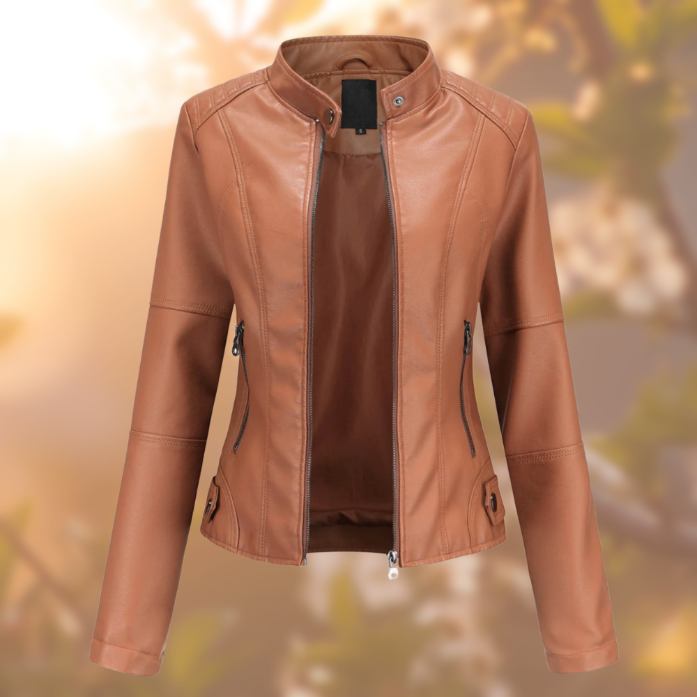 Giulia | Stilvolle Lederjacke für Damen