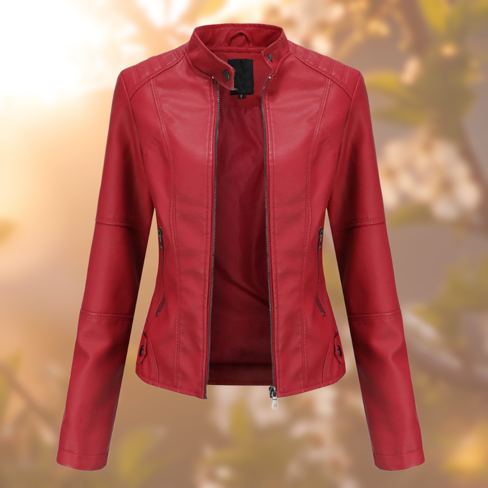 Giulia | Stilvolle Lederjacke für Damen
