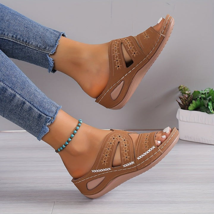 Waltraud | Bequeme Sommersandalen mit ergonomischer Passform