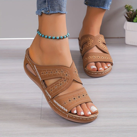 Waltraud | Bequeme Sommersandalen mit ergonomischer Passform