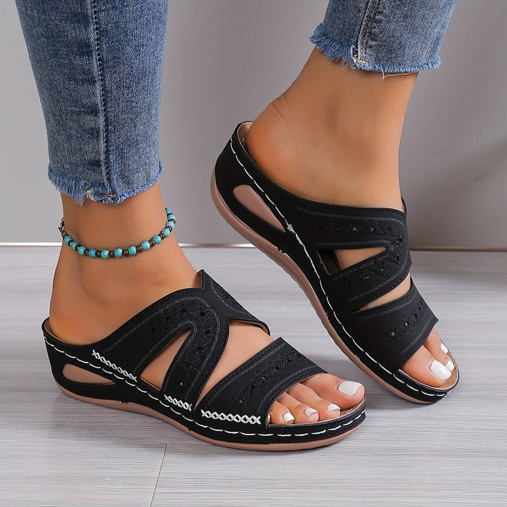 Waltraud | Bequeme Sommersandalen mit ergonomischer Passform