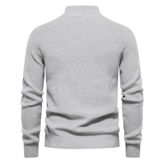 Luca | Trendiger Reißverschluss-Pullover