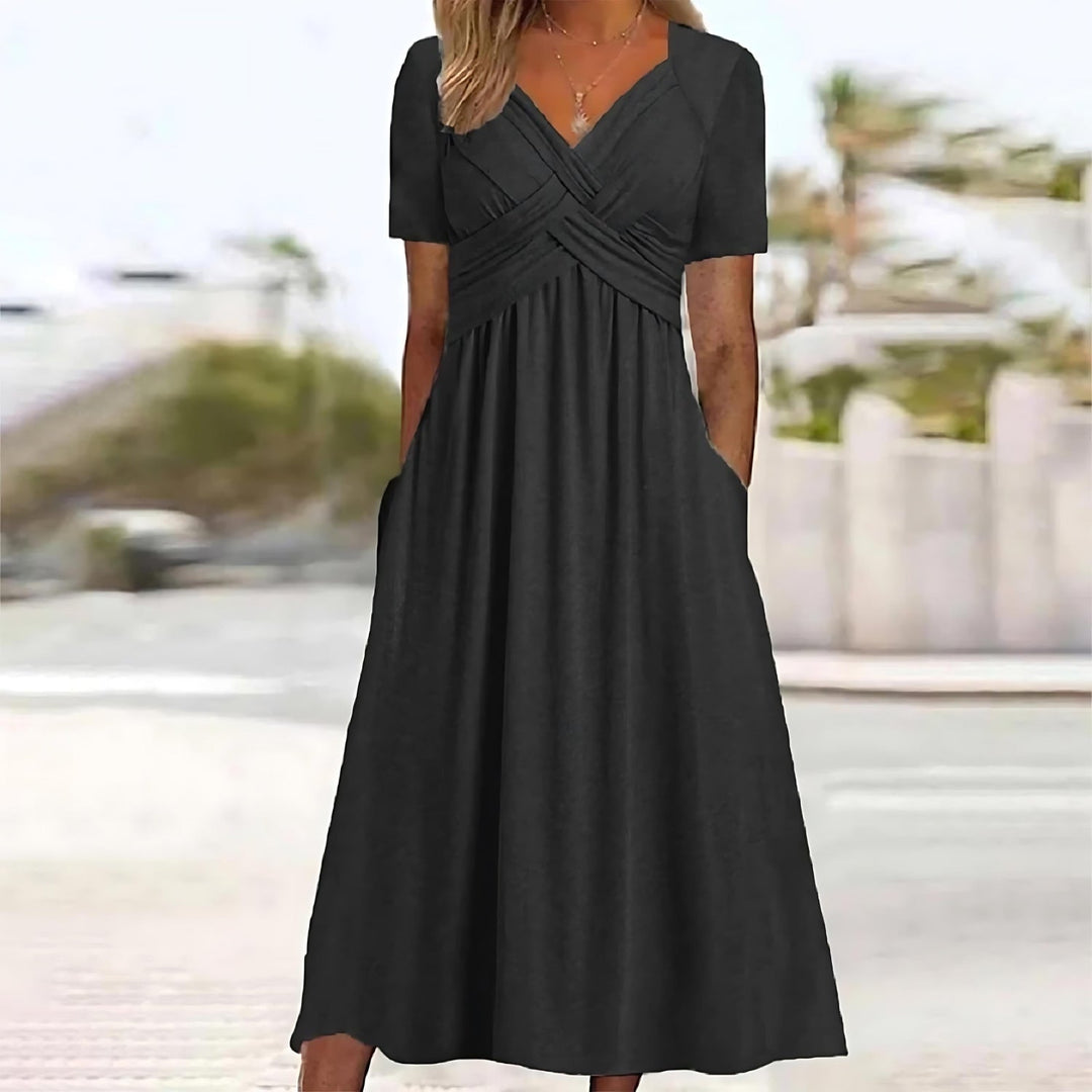 Melitta | Feminines Midikleid mit schmeichelnder Passform