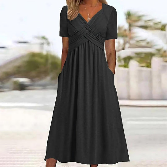 Melitta | Feminines Midikleid mit schmeichelnder Passform