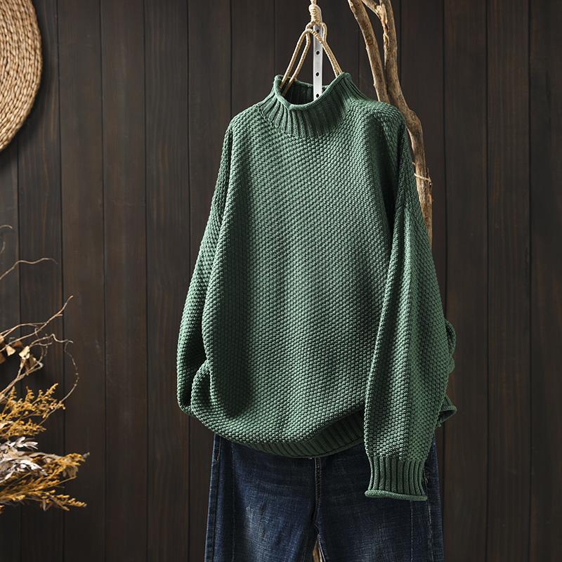 Nanna | Komfortabler Sweater mit hohem Kragen