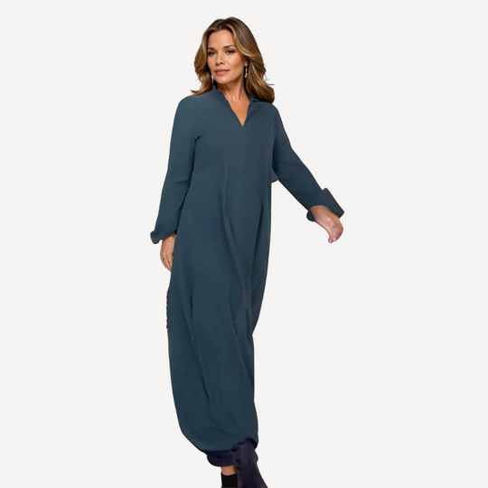Evia | Elegantes langes Kleid