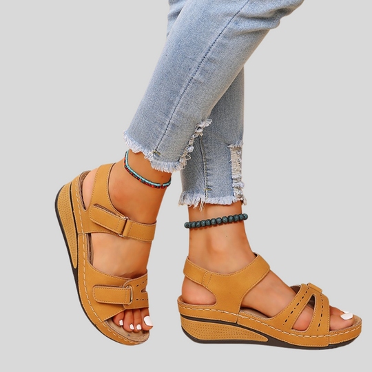 Elvira | Orthopädische Sommer-Sandalen mit leicht erhöhter Sohle