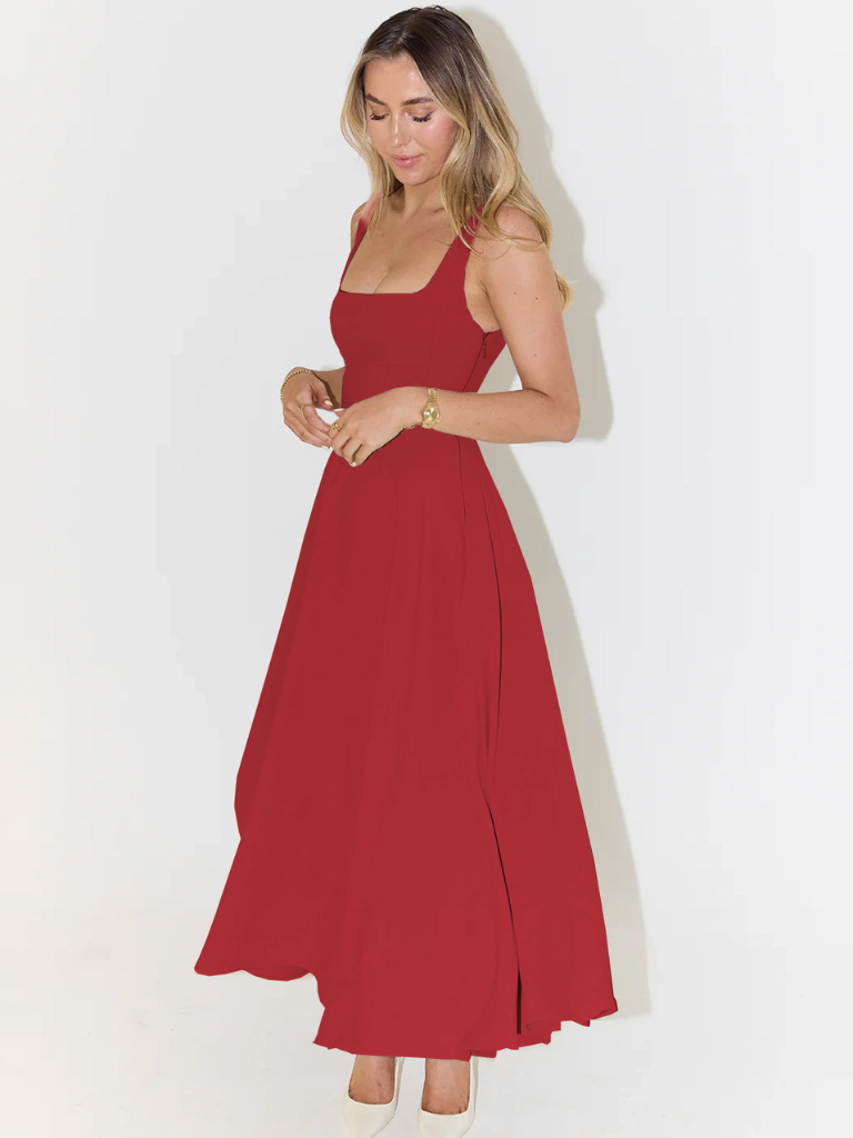 Greta | Elegantes Sommerkleid mit fließendem Schnitt