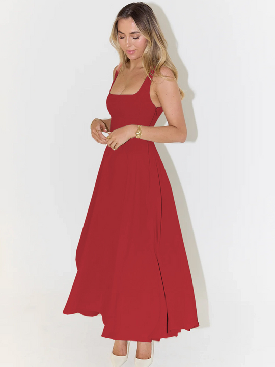 Greta | Elegantes Sommerkleid mit fließendem Schnitt