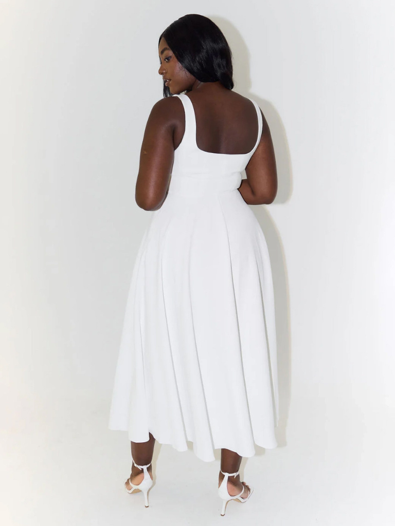 Greta | Elegantes Sommerkleid mit fließendem Schnitt