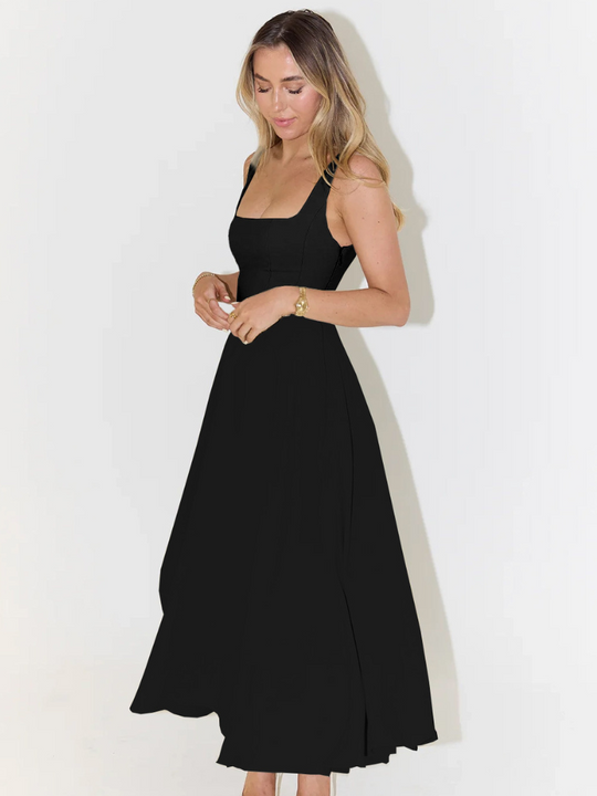 Greta | Elegantes Sommerkleid mit fließendem Schnitt