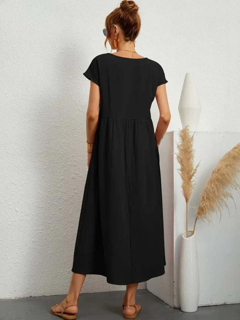 Petra | Luftiges Sommerkleid mit fließendem Design