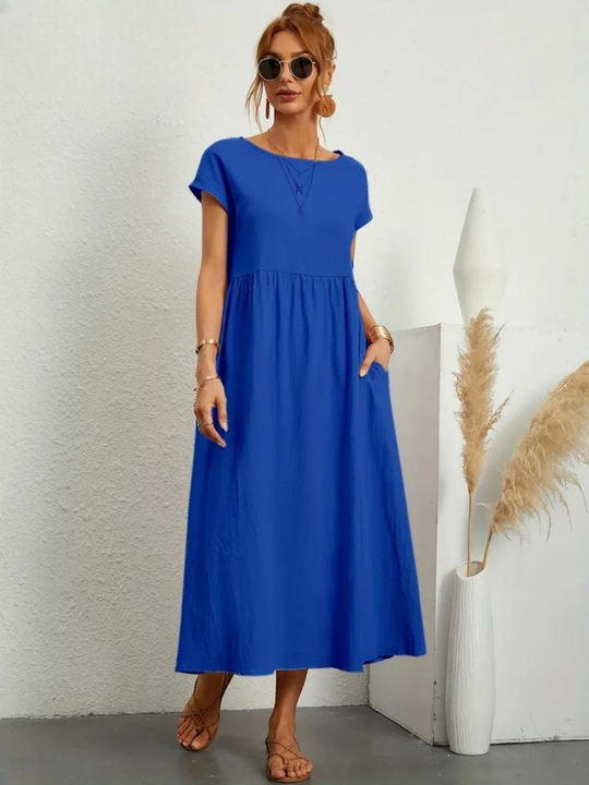 Petra | Luftiges Sommerkleid mit fließendem Design