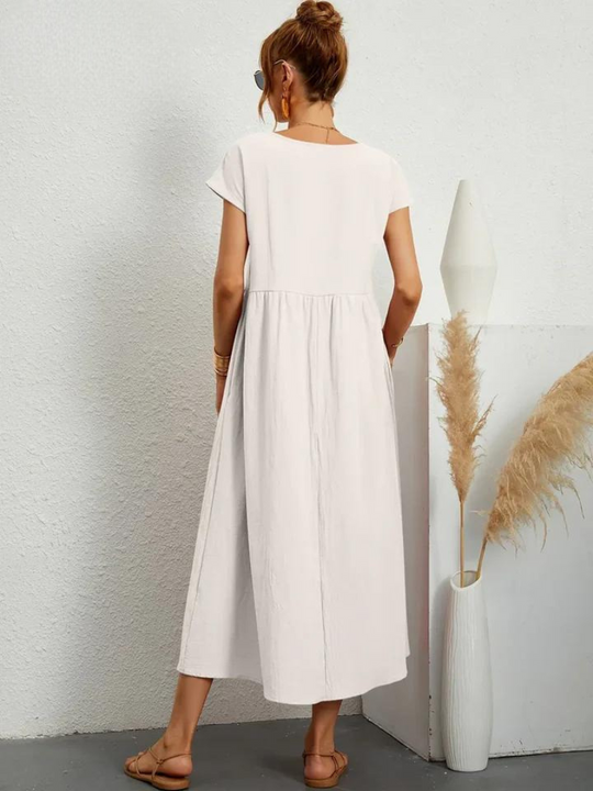 Petra | Luftiges Sommerkleid mit fließendem Design