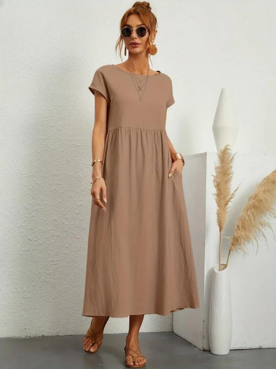 Petra | Luftiges Sommerkleid mit fließendem Design