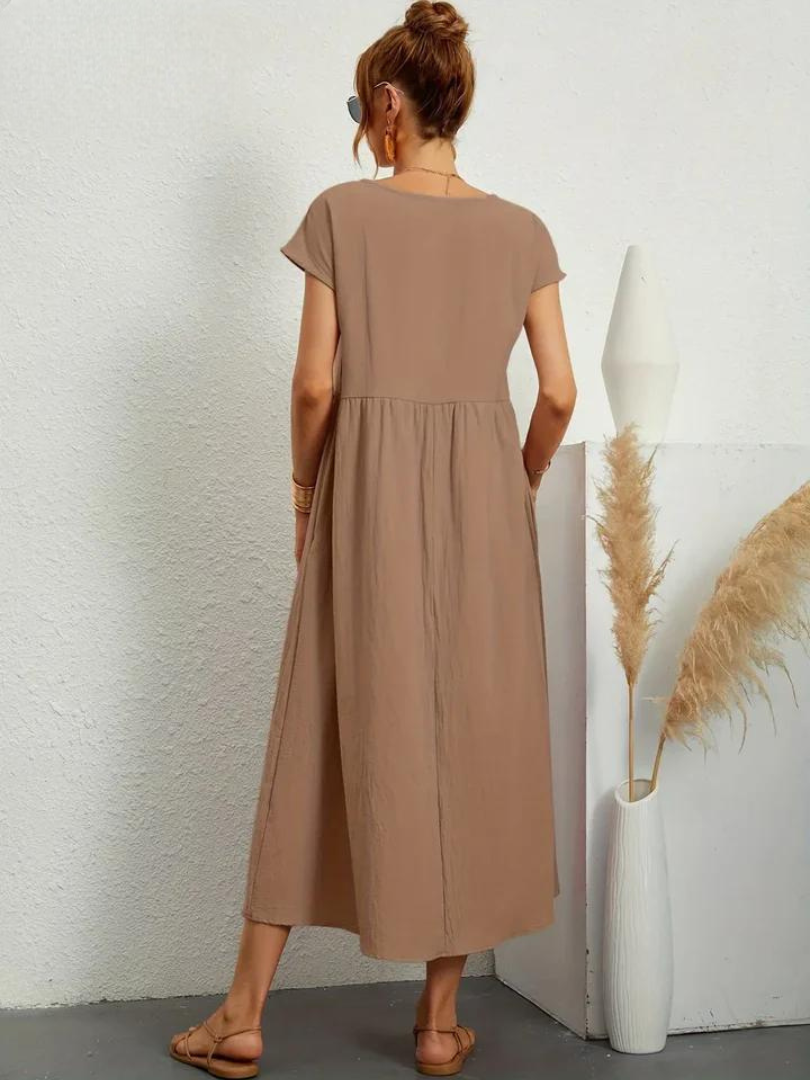 Petra | Luftiges Sommerkleid mit fließendem Design