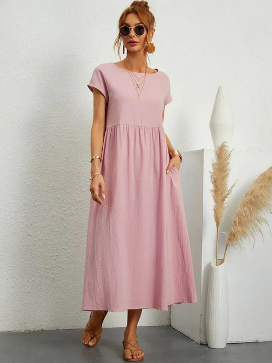 Petra | Luftiges Sommerkleid mit fließendem Design