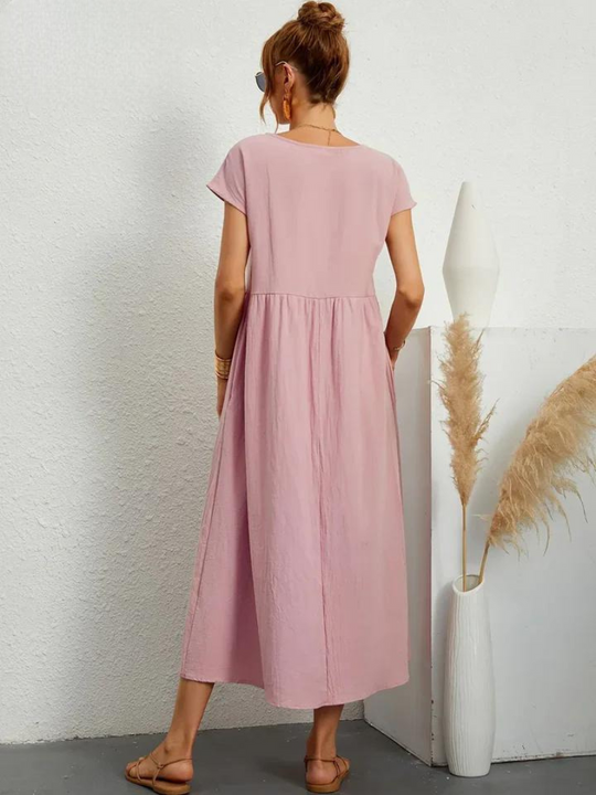 Petra | Luftiges Sommerkleid mit fließendem Design