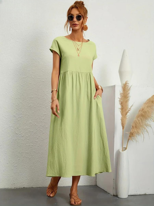 Petra | Luftiges Sommerkleid mit fließendem Design