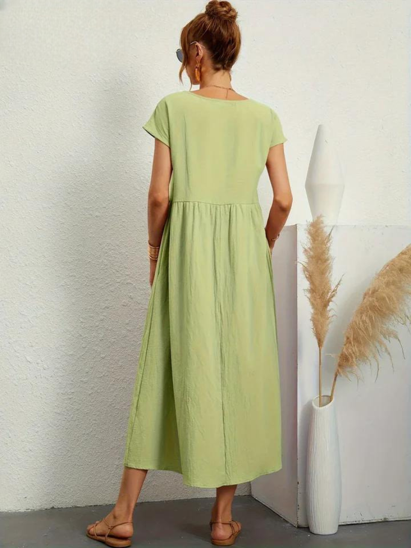 Petra | Luftiges Sommerkleid mit fließendem Design