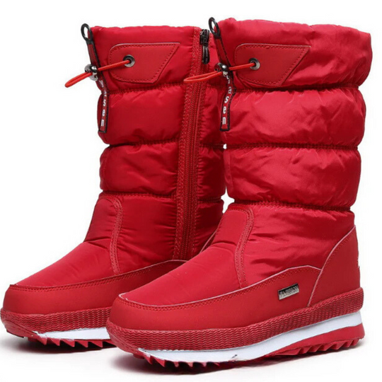 Sofie | Halbfrei und wasserdichte Schneestiefel mit Kunstfell