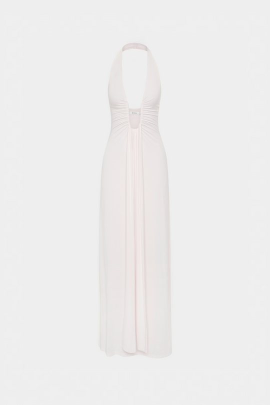 Imke | Fließendes Maxikleid mit verstellbarem Dekolleté