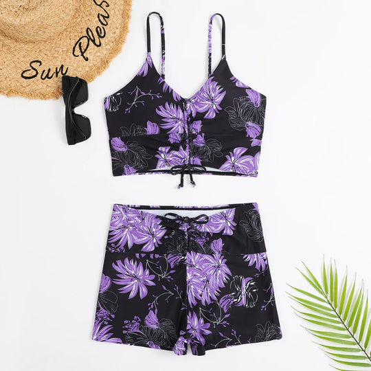 Petra | Femininer Bikini mit floralem Print