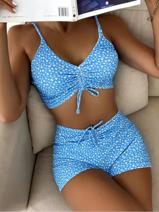 Petra | Femininer Bikini mit floralem Print