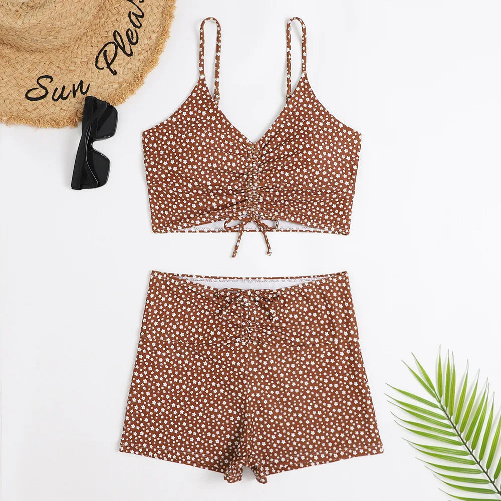 Petra | Femininer Bikini mit floralem Print