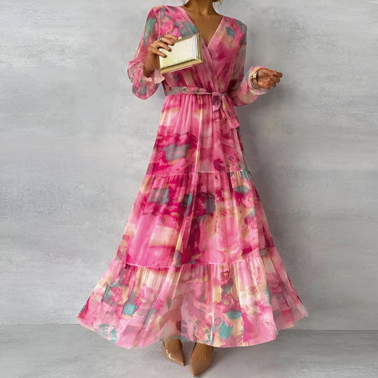 Maria | Fließendes Sommerkleid mit verstellbarer Taille