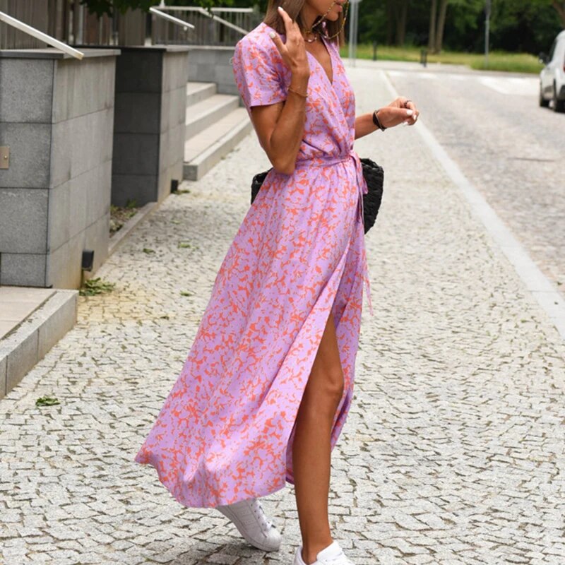 Luisa | Blumenprint-Sommerkleid mit femininer Ausstrahlung