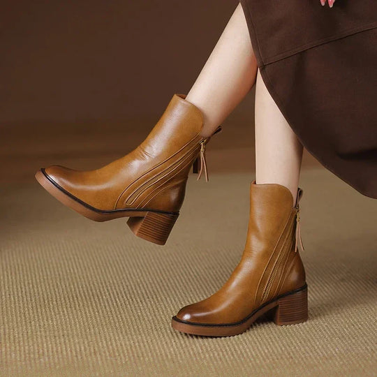 Sophie | Premium Leder Stiefeletten